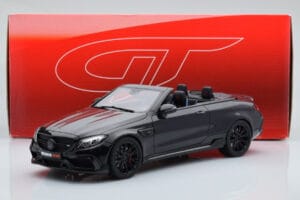 Mercedes Brabus 650 Kabrioletas Juodas GT Spirit 1:18 GT206 Derva - nuotrauka 6 iš 6