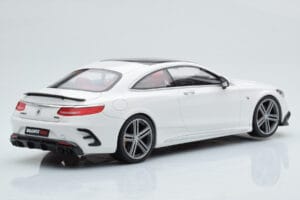 Mercedes Brabus 900 S-Class C222 Coupe Polar Baltas GT Spirit 1:18 GT747 Derva - nuotrauka 2 iš 6