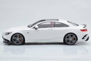 Mercedes Brabus 900 S-Class C222 Coupe Polar Baltas GT Spirit 1:18 GT747 Derva - nuotrauka 3 iš 6