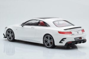Mercedes Brabus 900 S-Class C222 Coupe Polar Baltas GT Spirit 1:18 GT747 Derva - nuotrauka 5 iš 6