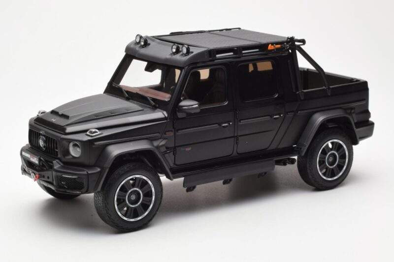 Mercedes Brabus G800 W463 Adventure XLP Night Juodas Magno Almost Real 1:18