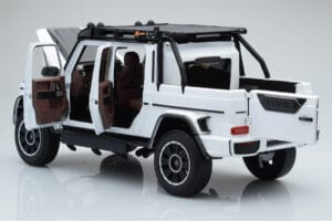 Mercedes Brabus G800 W464 Adventure XLP Polar Baltas Almost Real 1:18 860524 Metalas - nuotrauka 5 iš 8