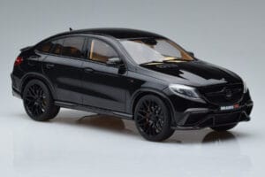 Mercedes Brabus GLE 850 W166 Obsidian Juodas GT Spirit 1:18 GT193 Derva - nuotrauka 4 iš 6