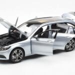 Mercedes C-Class W205 T-Model Sidabrinė Asia Exclusive Norev 1:18 - image 2 of 8