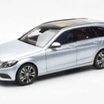 Mercedes C-Class W205 T-Model Sidabrinė Asia Exclusive Norev 1:18