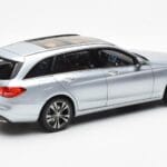 Mercedes C-Class W205 T-Model Sidabrinė Asia Exclusive Norev 1:18 - image 3 of 8