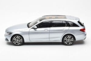 Mercedes C-Class W205 T-Model Sidabrinė Asia Exclusive Norev 1:18 183865 Metalas - nuotrauka 4 iš 8