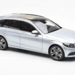 Mercedes C-Class W205 T-Model Sidabrinė Asia Exclusive Norev 1:18 - image 6 of 8