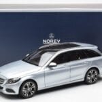 Mercedes C-Class W205 T-Model Sidabrinė Asia Exclusive Norev 1:18 - image 8 of 8