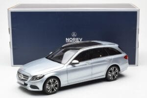 Mercedes C-Class W205 T-Model Sidabrinė Asia Exclusive Norev 1:18 183865 Metalas - nuotrauka 8 iš 8