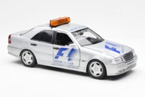 Mercedes C-Class W202 AMG Medical Car F1 1997 UT Models 1:18 26106 Metalas - nuotrauka 4 iš 6