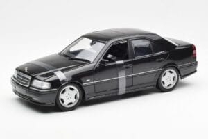 Mercedes C-Class W202 C36 AMG Juodas Metalinis UT Models 1:18
