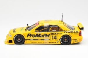 Mercedes C-Class W202 #14 K. Thiim DTM 1994 UT Models 1:18 180943314 Metalas - nuotrauka 3 iš 6