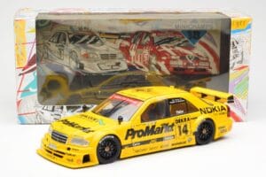 Mercedes C-Class W202 #14 K. Thiim DTM 1994 UT Models 1:18 180943314 Metalas - nuotrauka 6 iš 6