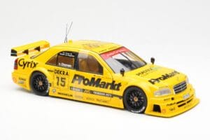 Mercedes C-Class W202 #15 Ommen DTM 1994 UT Models 1:18 180943315 Metalas - nuotrauka 4 iš 6