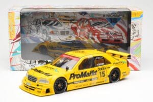 Mercedes C-Class W202 #15 Ommen DTM 1994 UT Models 1:18 180943315 Metalas - nuotrauka 6 iš 6