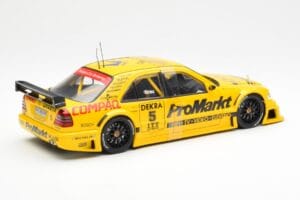 Mercedes C-Class W202 #5 Team Zakspeed Grau DTM 1995 UT Models 1:18 180953305 Metalas - nuotrauka 2 iš 6