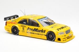 Mercedes C-Class W202 #5 Team Zakspeed Grau DTM 1995 UT Models 1:18 180953305 Metalas - nuotrauka 4 iš 6