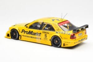 Mercedes C-Class W202 #5 Team Zakspeed Grau DTM 1995 UT Models 1:18 180953305 Metalas - nuotrauka 5 iš 6