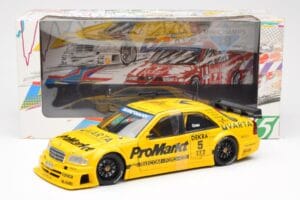 Mercedes C-Class W202 #5 Team Zakspeed Grau DTM 1995 UT Models 1:18 180953305 Metalas - nuotrauka 6 iš 6