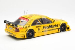 Mercedes C-Class W202 #6 Team Zakspeed K. Thiim DTM 1995 UT Models 1:18 180953306 Metalas - nuotrauka 2 iš 6