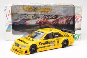 Mercedes C-Class W202 #6 Team Zakspeed K. Thiim DTM 1995 UT Models 1:18 180953306 Metalas - nuotrauka 6 iš 6