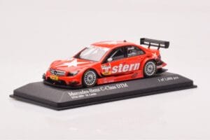 Mercedes C-Class W204 DTM Stern AMG Mercedes #17 M. Lauda DTM 2009 Minichamps 1:43 400093817 Metalas - nuotrauka 2 iš 4