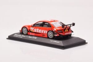 Mercedes C-Class W204 DTM Stern AMG Mercedes #17 M. Lauda DTM 2009 Minichamps 1:43 400093817 Metalas - nuotrauka 3 iš 4