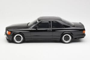 Mercedes 560 SEC C126 AMG Widebody Juodas Otto 1:18 OT187 Derva - nuotrauka 3 iš 6