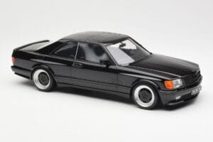 Mercedes 560 SEC C126 AMG Widebody Juodas Otto 1:18 OT187 Derva - nuotrauka 4 iš 6