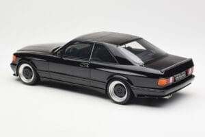 Mercedes 560 SEC C126 AMG Widebody Juodas Otto 1:18 OT187 Derva - nuotrauka 5 iš 6