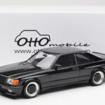 Mercedes 560 SEC C126 AMG Widebody Juodas Otto 1:18 - image 6 of 6