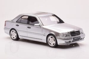 Mercedes C36 AMG W202 Sidabrinis Otto 1:18 OT443 Derva - nuotrauka 4 iš 6