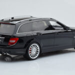 Mercedes C63 AMG S204 T-Model Juodas GT Spirit 1:18 - image 2 of 6