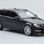 Mercedes C63 AMG S204 T-Model Juodas GT Spirit 1:18 - image 4 of 6