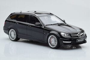 Mercedes C63 AMG S204 T-Model Juodas GT Spirit 1:18 GT760 Derva - nuotrauka 4 iš 6