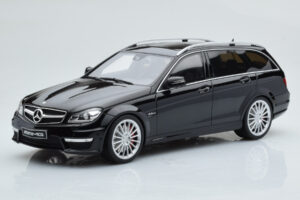 Mercedes C63 AMG S204 T-Model Juodas GT Spirit 1:18