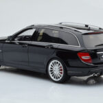 Mercedes C63 AMG S204 T-Model Juodas GT Spirit 1:18 - image 5 of 6