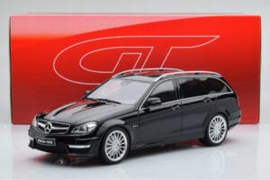 Mercedes C63 AMG S204 T-Model Juodas GT Spirit 1:18 GT760 Derva - nuotrauka 6 iš 6