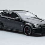 Mercedes C63 AMG W204 Black Series Juodas GT Spirit 1:18 - image 4 of 7