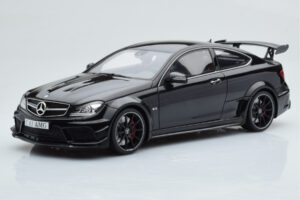 Mercedes C63 AMG W204 Black Series Juodas GT Spirit 1:18