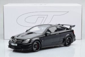 Mercedes C63 AMG W204 Black Series Juodas GT Spirit 1:18 ZM019 Derva - nuotrauka 7 iš 7