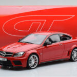 Mercedes C63 AMG W204 Black Series Raudonas GT Spirit 1:18 - image 6 of 6