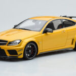 Mercedes C63 AMG W204 Black Series Auksinis GT Spirit 1:18