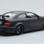Mercedes C63 AMG W204 Black Series Matinis Juodas GT Spirit 1:18 - image 2 of 6