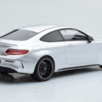Mercedes C63S AMG C205 Coupe Sidabrinis GT Spirit 1:18 - image 2 of 6