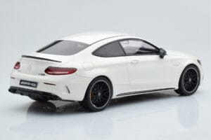 Mercedes C63S AMG C205 Coupe Baltas GT Spirit 1:18 B66965707 Derva - nuotrauka 2 iš 6