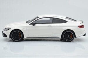 Mercedes C63S AMG C205 Coupe Baltas GT Spirit 1:18 B66965707 Derva - nuotrauka 3 iš 6