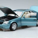 Mercedes CL600 C140 Mėlynas Metalinis Norev 1:18 183448 Metalas - image 2 of 7