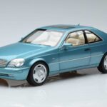 Mercedes CL600 C140 Mėlynas Metalinis Norev 1:18 183448 Metalas
